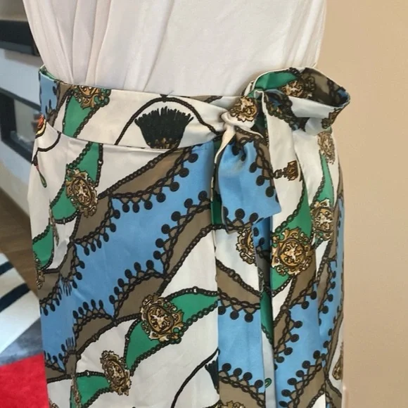 EUC Tommy Hilfiger Scarf Wrap Skirt - Picture 2 of 6